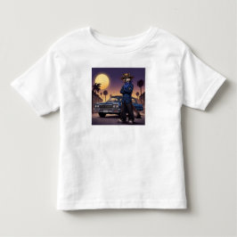 Camiseta Infantil Lobo E Lowrider