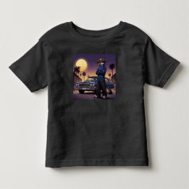 Camiseta Infantil Lobo E Lowrider