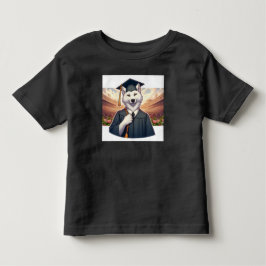 Camiseta Infantil Lobo Graduado
