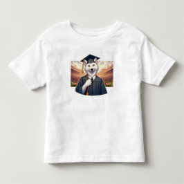 Camiseta Infantil Lobo Graduado