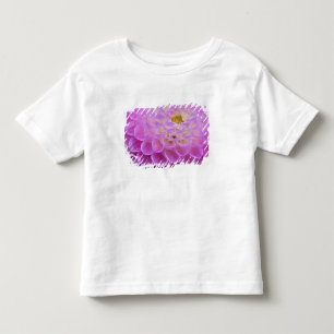 Camiseta Infantil Local da sepultura decorativa de flores do crisân