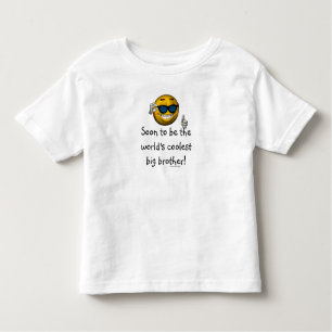 Camiseta Infantil "Logo para ser o big brother o mais fresco do