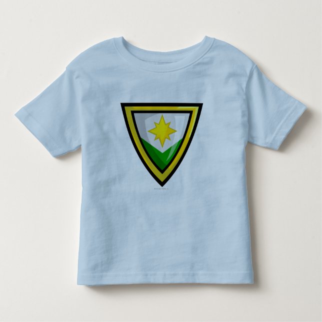 Camiseta Infantil Logotipo de Brightvale da equipe (Frente)