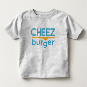 Camiseta Infantil Logotipo de Cheezburger (cor)