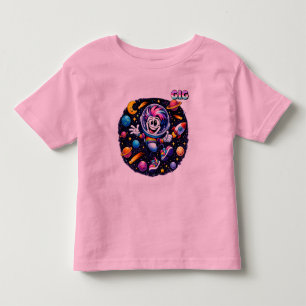 Camiseta Infantil Logotipo de desenho animado infantil G.I.G – Letra