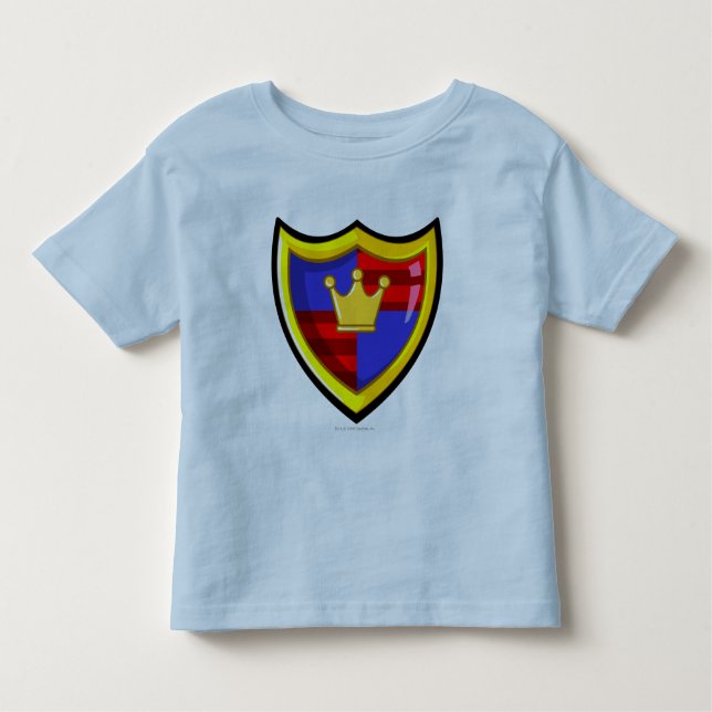 Camiseta Infantil Logotipo de Meridell da equipe (Frente)