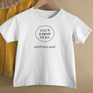 Camiseta Infantil Logotipo de Promocional personalizado - Sem pedido