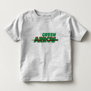 Camiseta Infantil Logotipo de seta verde 2