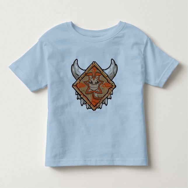 Camiseta Infantil Logotipo de Tyrannia da equipe (Frente)