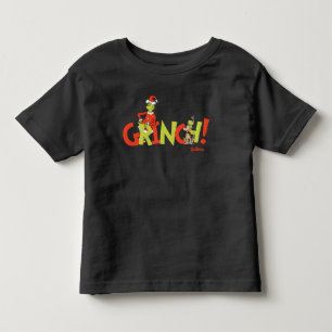Camiseta Infantil Logotipo do Personagem Grinch! Gráfico