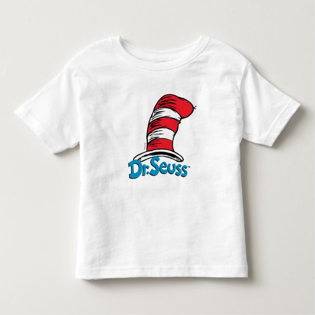 Camiseta Infantil Logotipo Dr Seuss Hat (Frente)