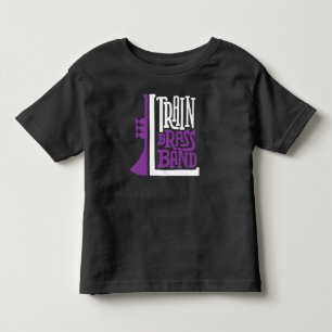 Camiseta Infantil Logotipo LTBB (branco/roxo) - Toddler & Baby -