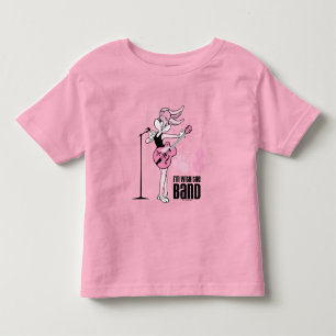 Camiseta Infantil Lola Bunny, estou com a Banda