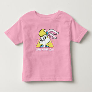 Camiseta Infantil Lola Bunny Girls Nunca Perder