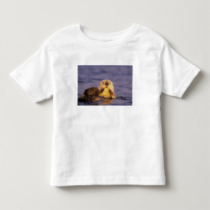 Camiseta Infantil Lontras Marinhas, Enhydra lutris 5
