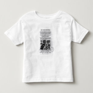 Camiseta Infantil 'l'Origine de Discours e les Fondements