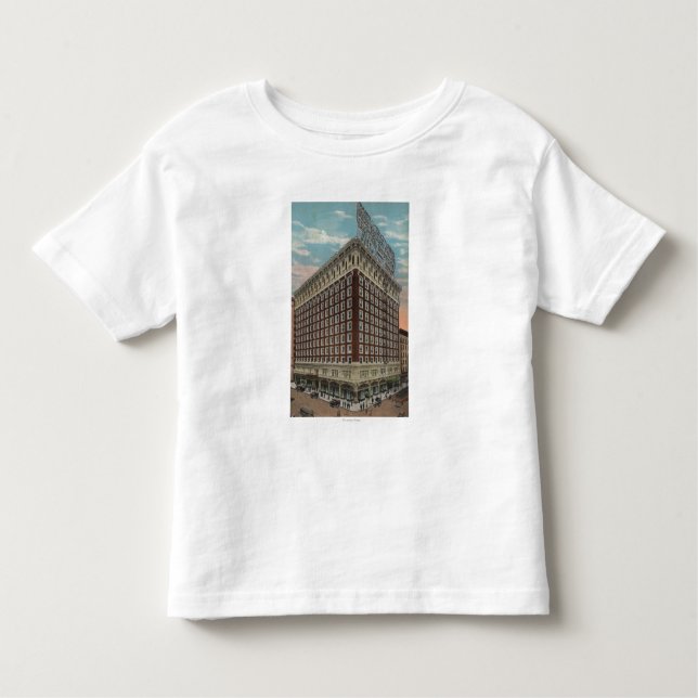 Camiseta Infantil Los Angeles, CAView do hotel Rosslyn (Frente)