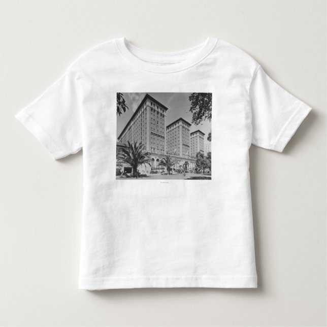 Camiseta Infantil Los Angeles, opinião de CA do hotel de Biltmore e (Frente)