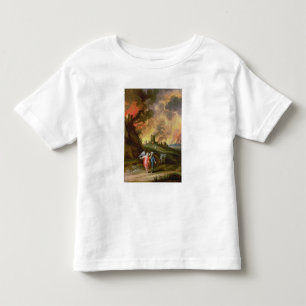 Camiseta Infantil Lote e suas filhas que deixam Sodom