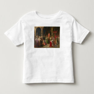 Camiseta Infantil Louis VII os jovens, rei de France
