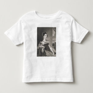 Camiseta Infantil Louisa Catherine Adams (1775-1852) gravado por G.F