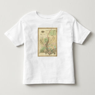 Camiseta Infantil Louisiana e Mississippi