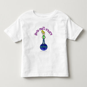 Camiseta Infantil Loura governa o mundo