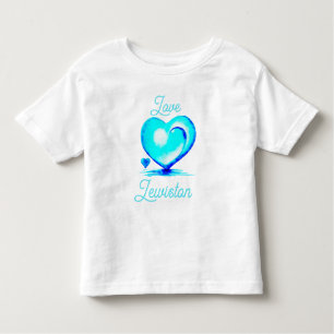 Camiseta Infantil Love Lewiston Honorando Vítimas de Maine T-Shirt