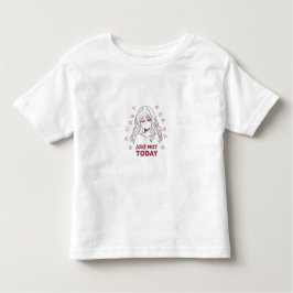 CAMISETA INFANTIL LOVE NOT TODAY