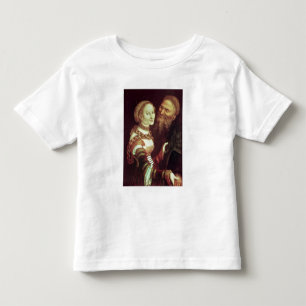 Camiseta Infantil Lovesick Old Man, 1553 (óleo no painel)