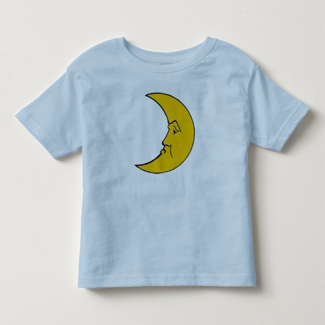 Camiseta Infantil Lua Crescente Sonolenta - Fofo (Frente)