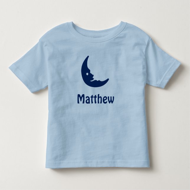 Camiseta Infantil Lua Cute Personalizada (Frente)