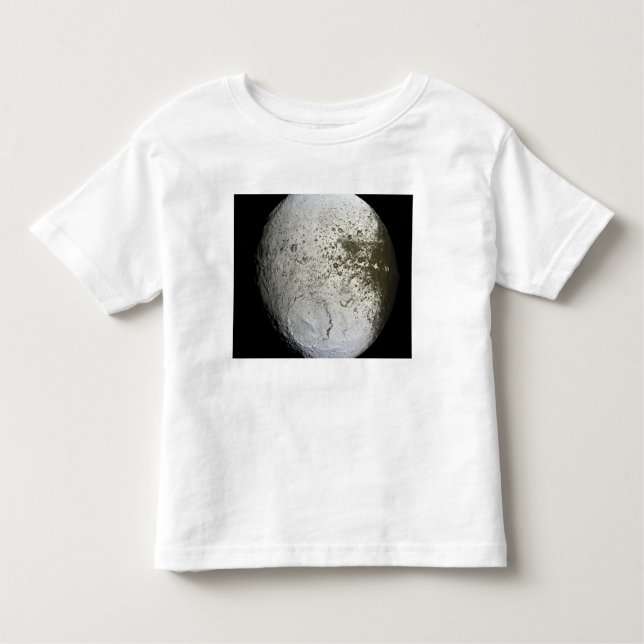 Camiseta Infantil Lua de Saturno Iapetus 2 (Frente)