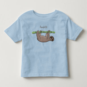 Camiseta Infantil Lúcias bonitas sorridentes na ilustração de des