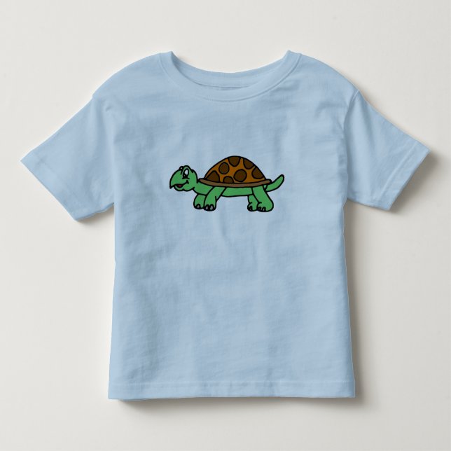 Camiseta Infantil Lustiege Schildkröte (Frente)