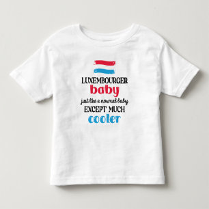 Camiseta Infantil Luxembourger Baby, Muito Mais Fresco