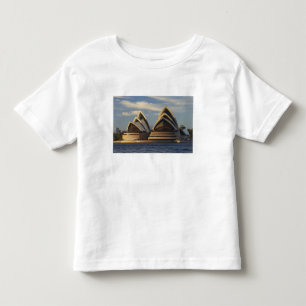 Camiseta Infantil Luz da manhã no Sydney Opera House, Sydney, Nova