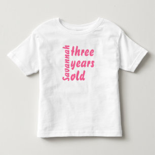 Camiseta Infantil Macacão Rosa com Babado Fofo para Menina de Três A