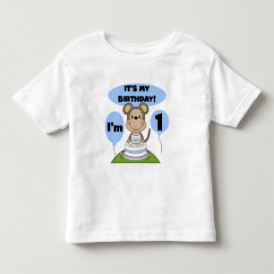 Camiseta Infantil Macaco Aniversário Garoto 1rua