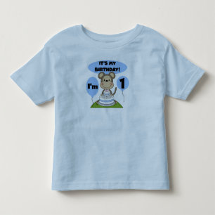 Camiseta Infantil Macaco Aniversário Garoto 1rua