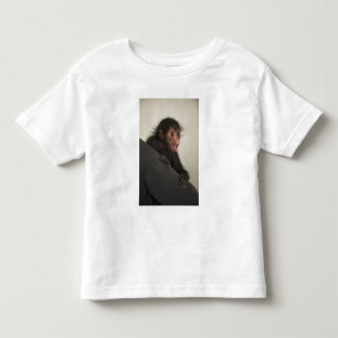 Camiseta Infantil Macaco-aranha-de-cara-vermelha Ateles paniscus)