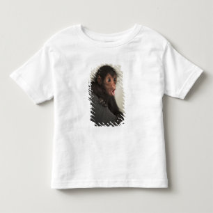 Camiseta Infantil Macaco-aranha-de-cara-vermelha Ateles paniscus)