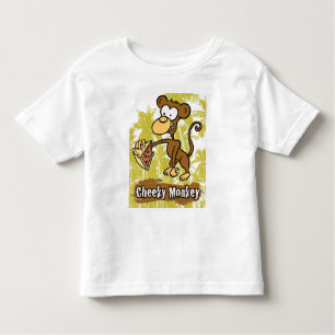 Camiseta Infantil Macaco Cheeky na Selva
