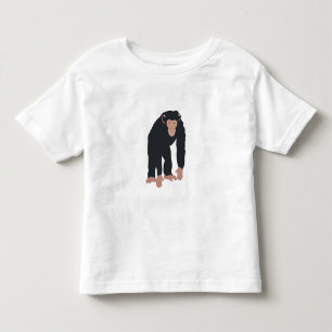 Camiseta Infantil Macaco Chimpanzé