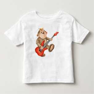 Camiseta Infantil Macaco Électirique