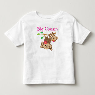 Camiseta Infantil Macacos Garotas - Primo Grande