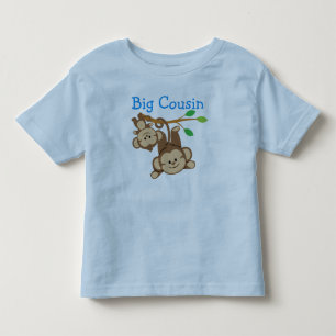 Camiseta Infantil Macacos-Menino Primo Grande
