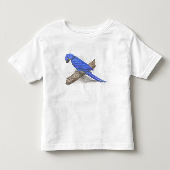 Camiseta Infantil Macaw Toddler T-Shirt (Frente)