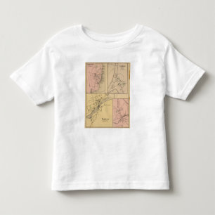 Camiseta Infantil Machias, Eastport, Alfred, Kennebunk