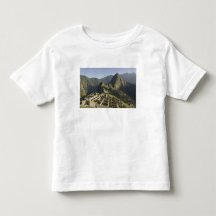 Camiseta Infantil Machu Picchu, ruínas da cidade inca, Peru.